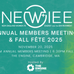 NEWIEE Annual Members Meeting and Fall Fete on November 20, 2025