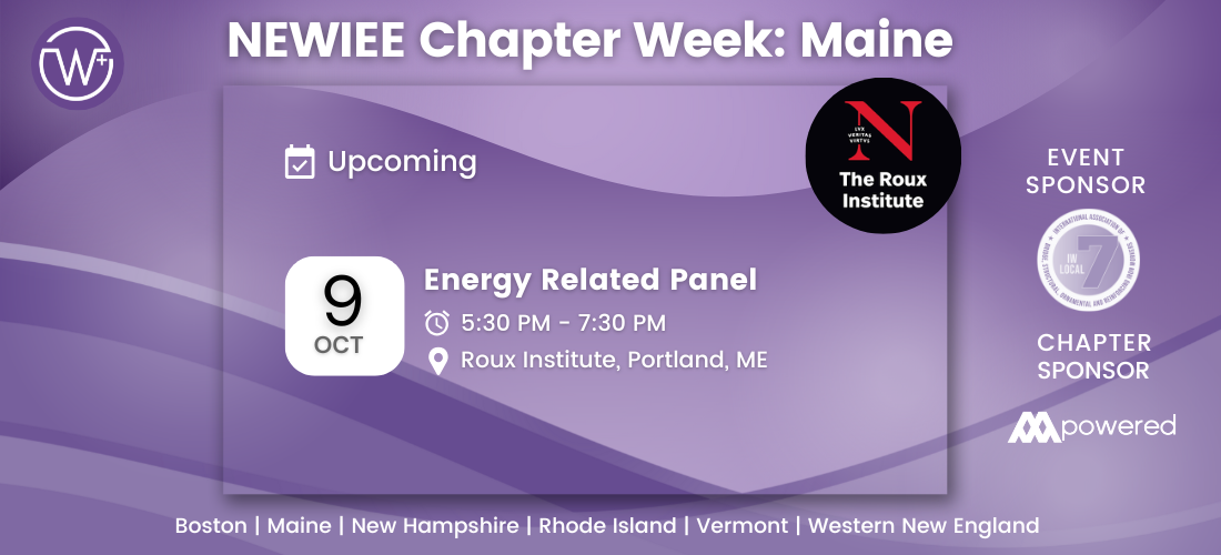 Maine Chapter Week event on October 9